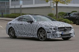 Mercedes E-Class Coupe 2017 și silueta sa sexy – noi fotografii spion