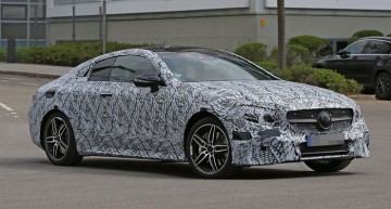 Mercedes E-Class Coupe 2017 și silueta sa sexy – noi fotografii spion
