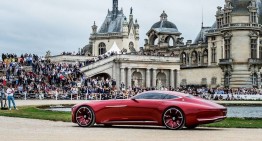 Vision Mercedes-Maybach 6, vedetă la Castelul Chantilly