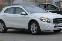 Mercedes GLA facelift ne arată noile faruri LED