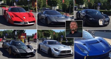 Miliardarul Roman Abramovici se dă mare cu supermașinile sale