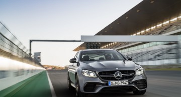 Mercedes-AMG E 63 4MATIC+ atrage privirile pe străzile din Los Angeles