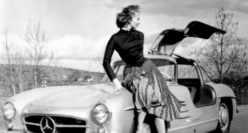 Divă la volan – Sophia Loren a condus un Mercedes-Benz 300 SL