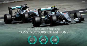 Mercedes-AMG PETRONAS ia titlul la Constructori!