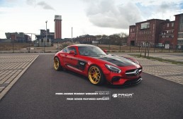 Roșu ca focul – Mercedes-AMG GT S de la Prior Design