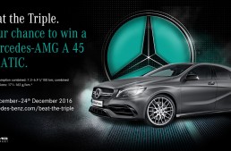Beat the Triple – Cum să câștigi un Mercedes-AMG A 45 4MATIC?