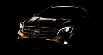 Noul Mercedes-Benz GLA facelift își arată liniile sexy în prima fotografie oficială