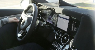 Mercedes C-Class facelift primește bordul de la S-Class – PRIMELE FOTOGRAFII