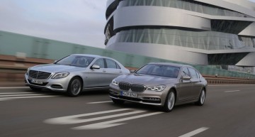 Testul limuzinelor de lux Plug-in Hybrid: Mercedes S 500 e versus BMW 740Le