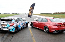 Drag race: Cum câștigă Mercedes-AMG A45 duelul cu Alfa Romeo Giulia QV