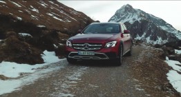 Mercedes-Benz E-Class All-Terrain se dă mare într-un nou clip