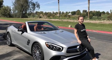 Simona Halep a primit un Mercedes-AMG SL63 de 8 Martie