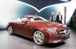 LIVE DE LA GENEVA: Faceți cunoștință cu Mercedes E-Class Cabrio