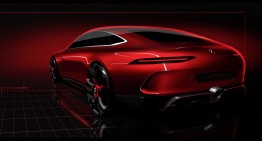 Mercedes-AMG GT 4 Concept e aici: PRIMUL TEASER